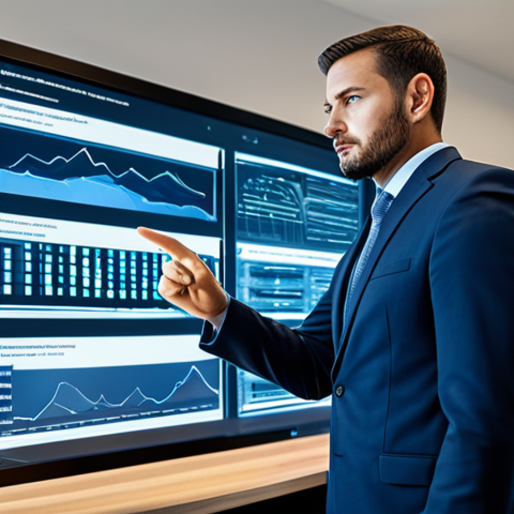 A diverse professional legal expert, fully clothed in a modest business suit, is thoughtfully analyzing complex legal data on a large, futuristic transparent display in a sleek, modern law office. The expert is interacting with the AI interface, deep in strategic thought, with correct proportions, perfect anatomy, and a natural pose. The well-formed hands are gently gesturing towards the screen, indicating deep engagement. The scene emphasizes the symbiosis of human expertise and advanced technology, showcasing redefined legal research. The image is safe for work, appropriate content, family-friendly, and captures professional photography with high quality.