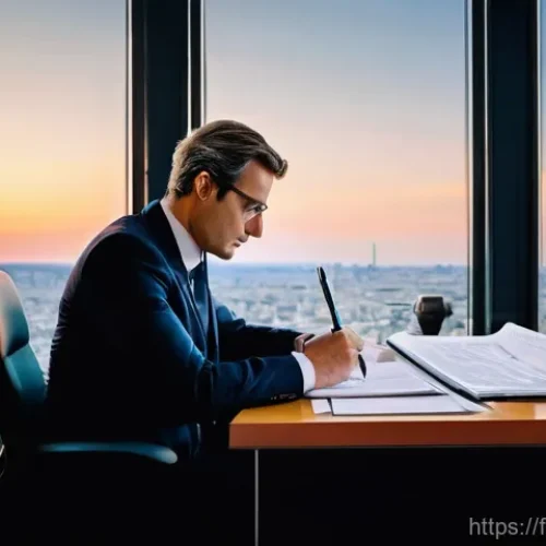 변호사 전문 분야별 수익 차이 - **Prompt 1: The Apex of Corporate Law in Paris**
    "A highly experienced French corporate lawyer, ...