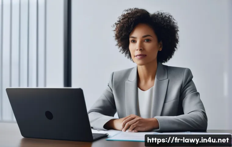 변호사 업무 일정 관리 노하우 - **Image Prompt: "Focused Legal Professional Utilizing Digital Tools"**
    A highly detailed, profes...